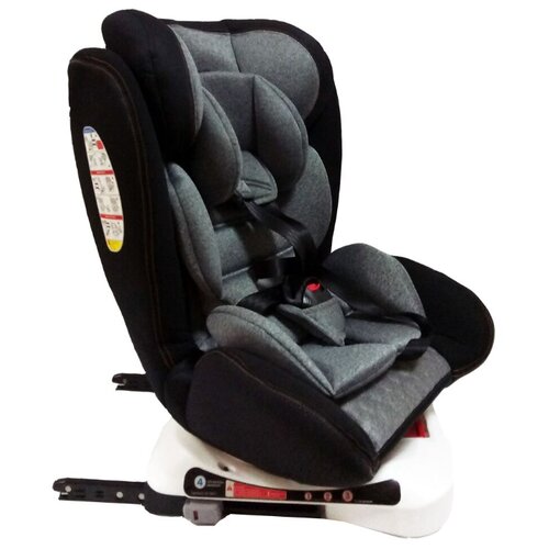 фото Автокресло группа 0/1/2/3 (до 36 кг) kenga yb104 isofix, серый