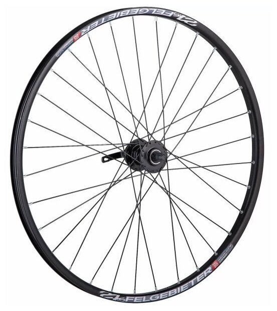 Колесо 27,5" переднее, двойной пистонированный обод 32 отв, втулка STG B10