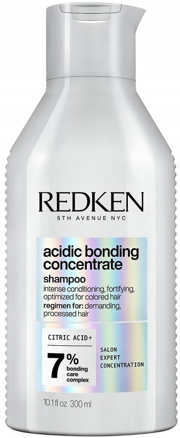 Redken Acidic Bonding Concentrate - Редкен Асидик Бондинг Бессульфатный шампунь для восстановления всех типов поврежденных волос, 300 мл -