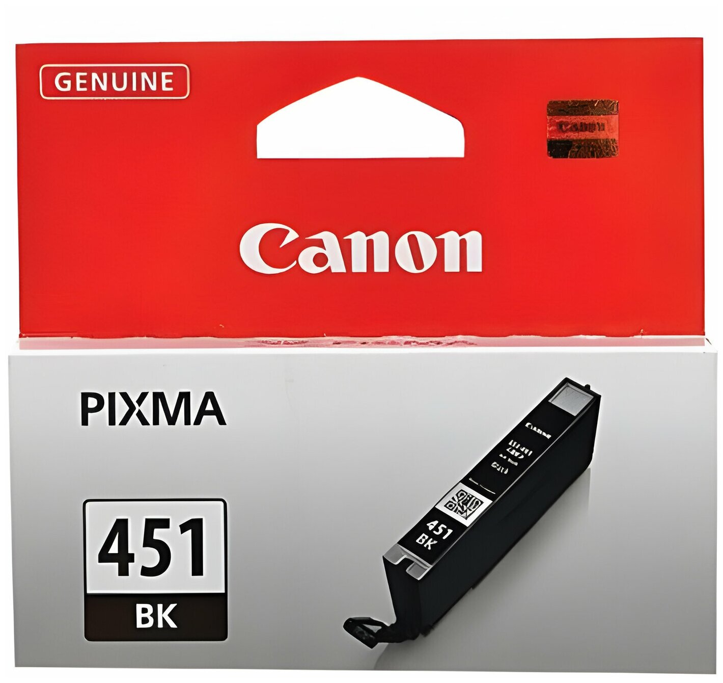 Картридж струйный Canon CLI-451BK черный, для PIXMA iP7240, MG5440/6340, оригинал, ресурс 344 страниц