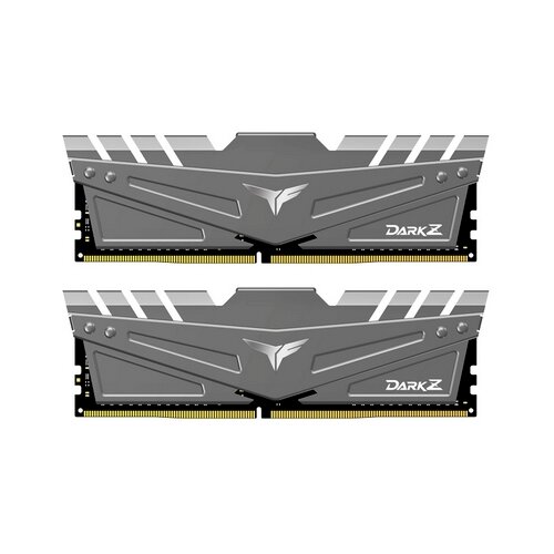 Модуль памяти DDR4 16GB 28GB Team Group TDZGD416G3600HC18JDC01 T-FORCE DARK Z gray PC4-28800 3600MHz CL18 135V with heatsink 492600₽