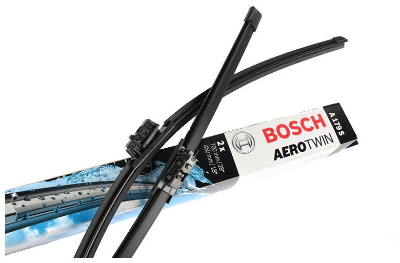 Комплект стеклоочистителей AEROTWIN A179S. 700 450 ММ Bosch 3 397 014 179 - фотография № 5