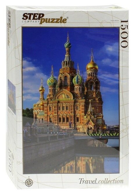 Мозаика "puzzle" 1500 "Храм Спаса на Крови" - фотография № 4