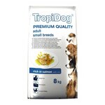 Корм для собак TropiDog лосось с рисом 8 кг (для мелких пород) - изображение
