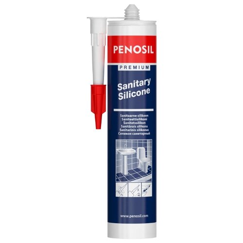 фото Герметик Penosil Sanitary Silicone санитарный 310 мл. прозрачный