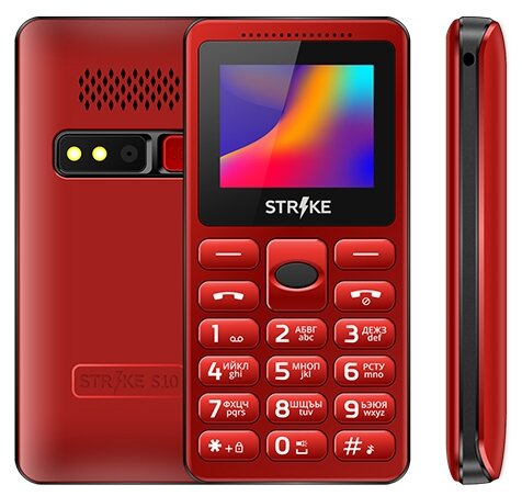 Мобильный телефон Strike S10 Red