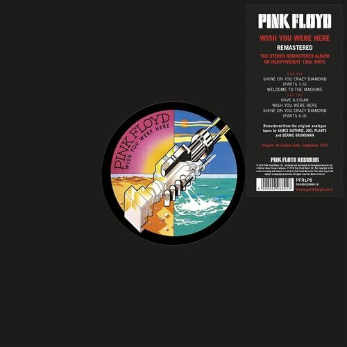 Pink Floyd Wish You Were Here Lp виниловая пластинка pink floyd wish you were here lp