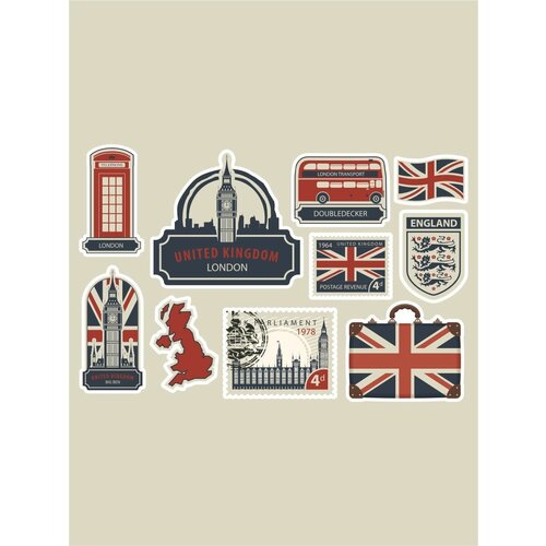 Наклейки стикеры Флаг Великобритании, Англия флаг сб англия