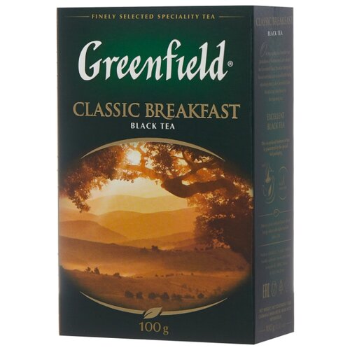 фото Чай черный Greenfield Classic Breakfast, 100 г