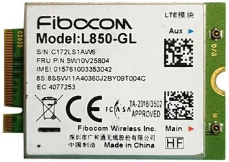 Модем fibocom l850-gl с USB адаптером