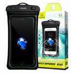 Водонепроницаемый чехол для телефона USAMS Mobile Phone Waterproof Bag, Черный - изображение