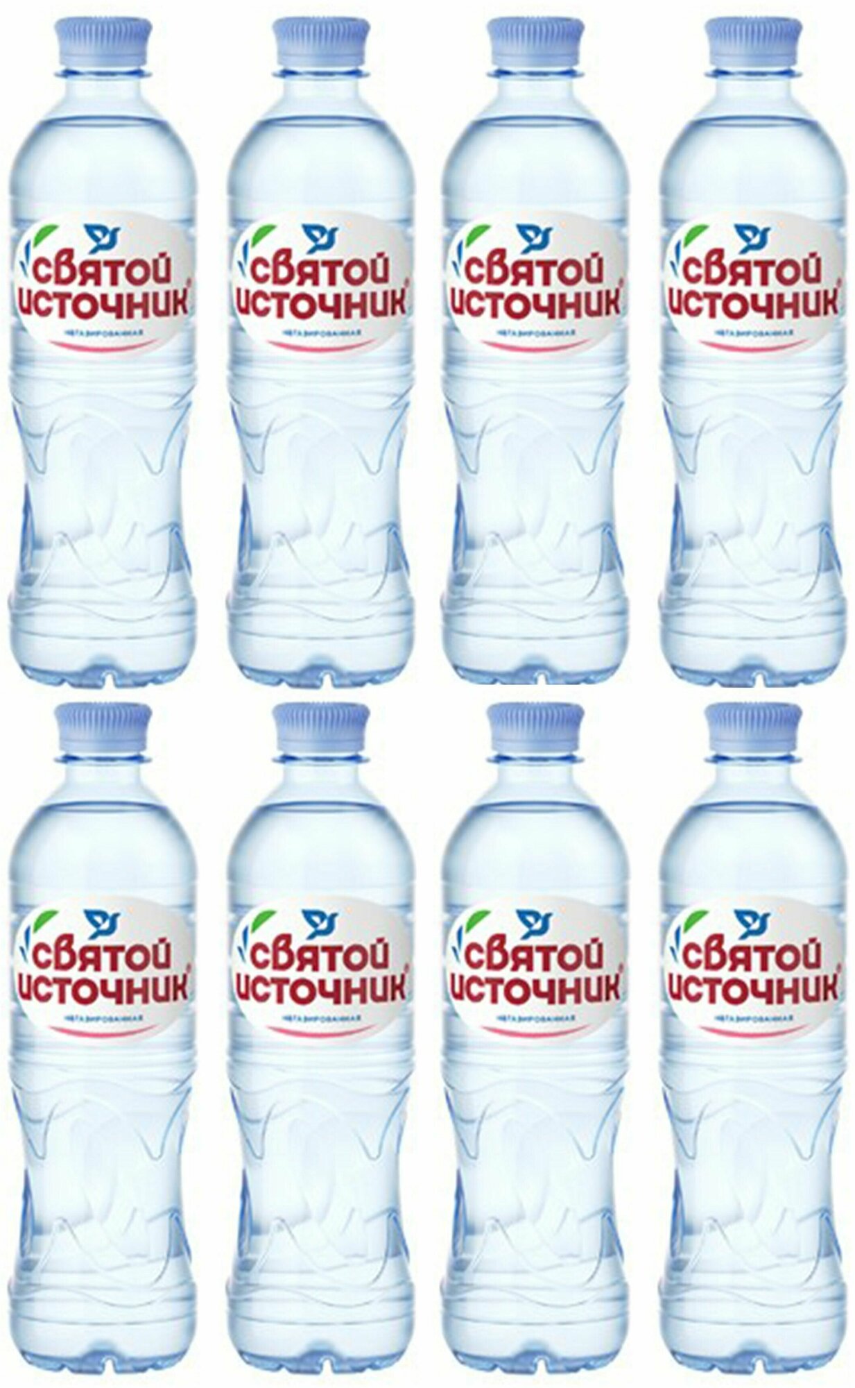 Вода Святой Источник питьевая негазированная, 8 упаковок