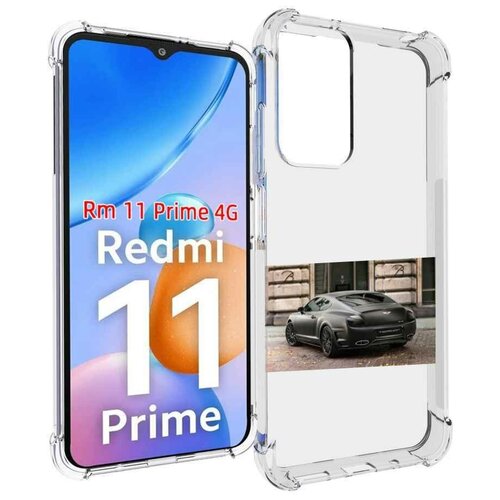 Чехол MyPads bentley бентли 1 мужской для Xiaomi Redmi 11 Prime 4G задняя-панель-накладка-бампер чехол mypads nissan ниссан 1 мужской для xiaomi redmi 11 prime 4g задняя панель накладка бампер