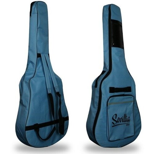 Чехол для акустической гитары Sevillia GB-U41 BL чехол для акустической гитары sevillia gb wp41 bk