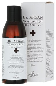 Фото The Skin House Масло арганы для восстановления волос Dr.Argan Treatment Oil