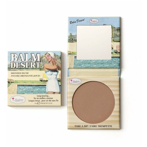 румяна thebalm румяна frat boy THEBALM Бронзирующая пудра-румяна Balm Desert