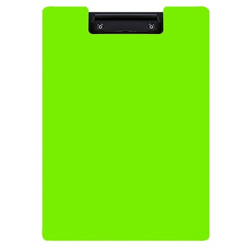 INFORMAT Планшет PPM31 А4 с крышкой и зажимом, зеленый горизонтальный планшет informat а4 пластик pp черный с крышкой с зажимом ppm31n м