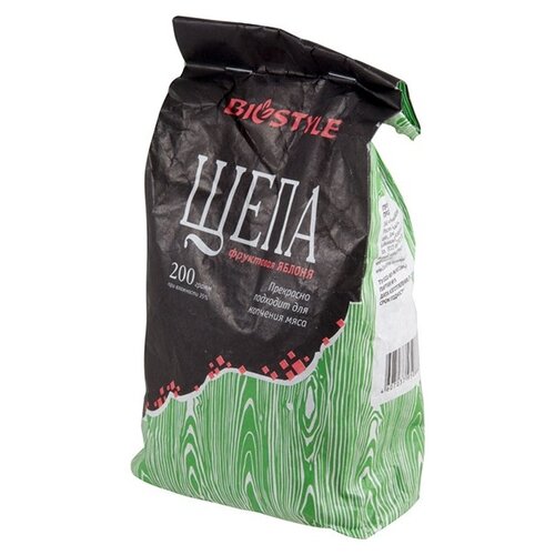 Щепа для копчения из фруктовых пород Яблоня , 200гр (182447)