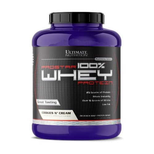 Протеин Ultimate Nutrition Prostar 100% Whey Protein, 2390 гр., печенье-крем