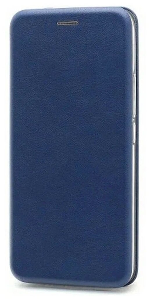 фото Чехол-книжка для Samsung Galaxy S11/ S20 Plus синий противоударный откидной с подставкой, кейс с магнитом, защитой экрана и отделением для карт