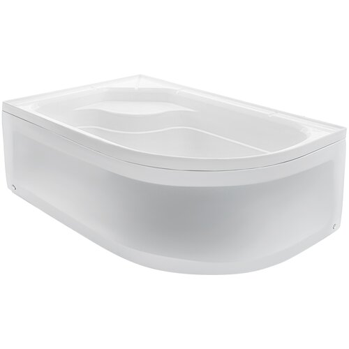 Wemor 110*80*44 L 10000002202 110 x 80 левосторонний белый ножки + экран + слив