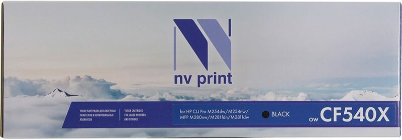 Картридж NV Print NV-CF540X Black для HP Color LaserJet Pro M254dw/M254nw/MFP M280nw/M281fdn/M281fdw