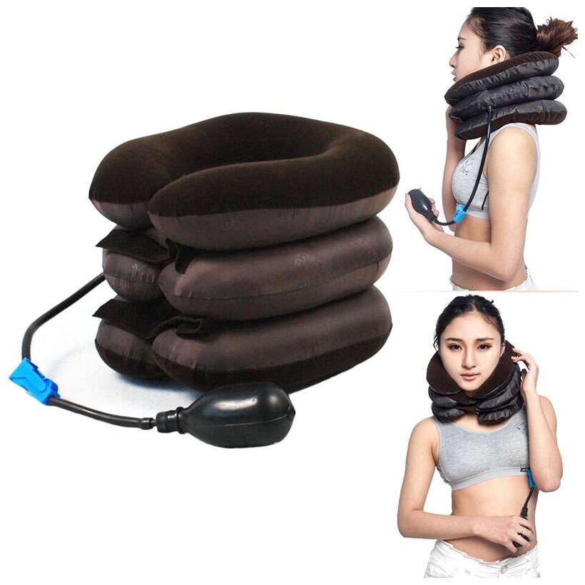 Шейный надувной воротник Cervical Neck Traction Device