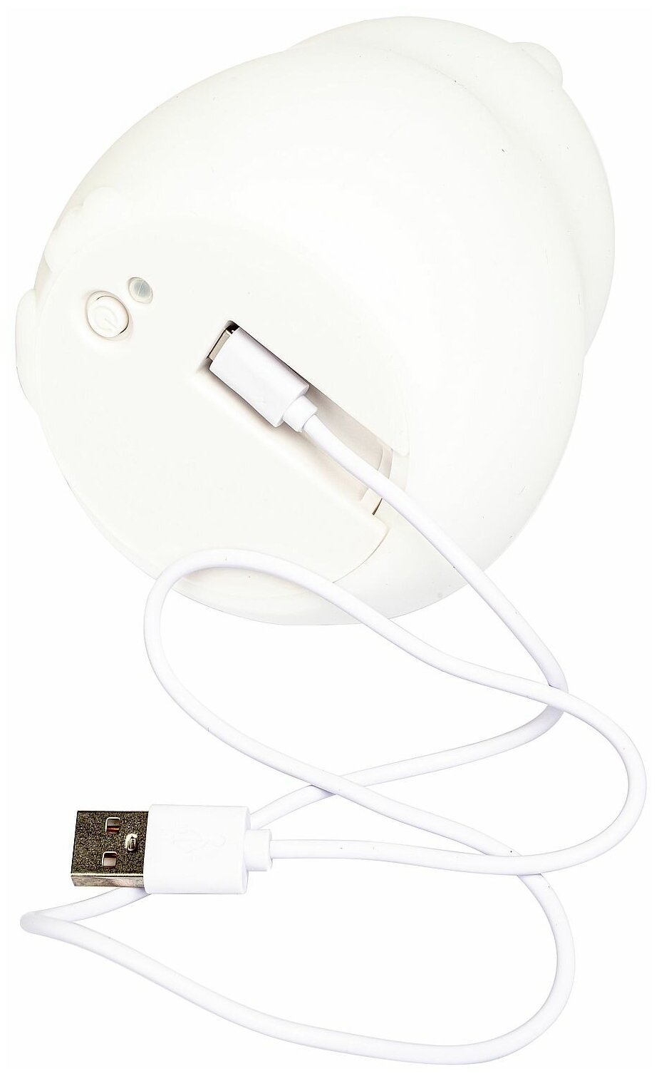 Ночная лампа сова, BONDIBON, силикон, 8 цветов, USB зарядка - фотография № 10