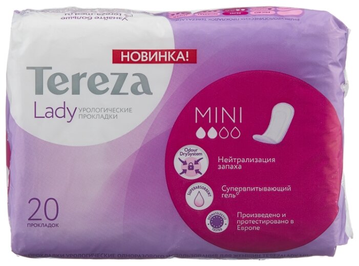 Урологические прокладки Tereza Lady Mini 90081 (20 шт.)