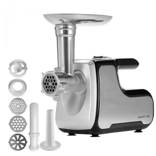 Мясорубка GALAXY LINE GL 2417 черный серебристый 713900₽