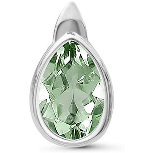 Подвеска ERATO серебро 925 проба родирование празиолит 3940₽