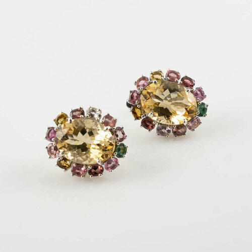 Серьги серебро, 925 проба