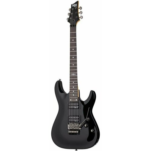 Schecter SGR C-1 FR BLK гитара электрическая, 6 струн, цвет черный, чехол в комплекте