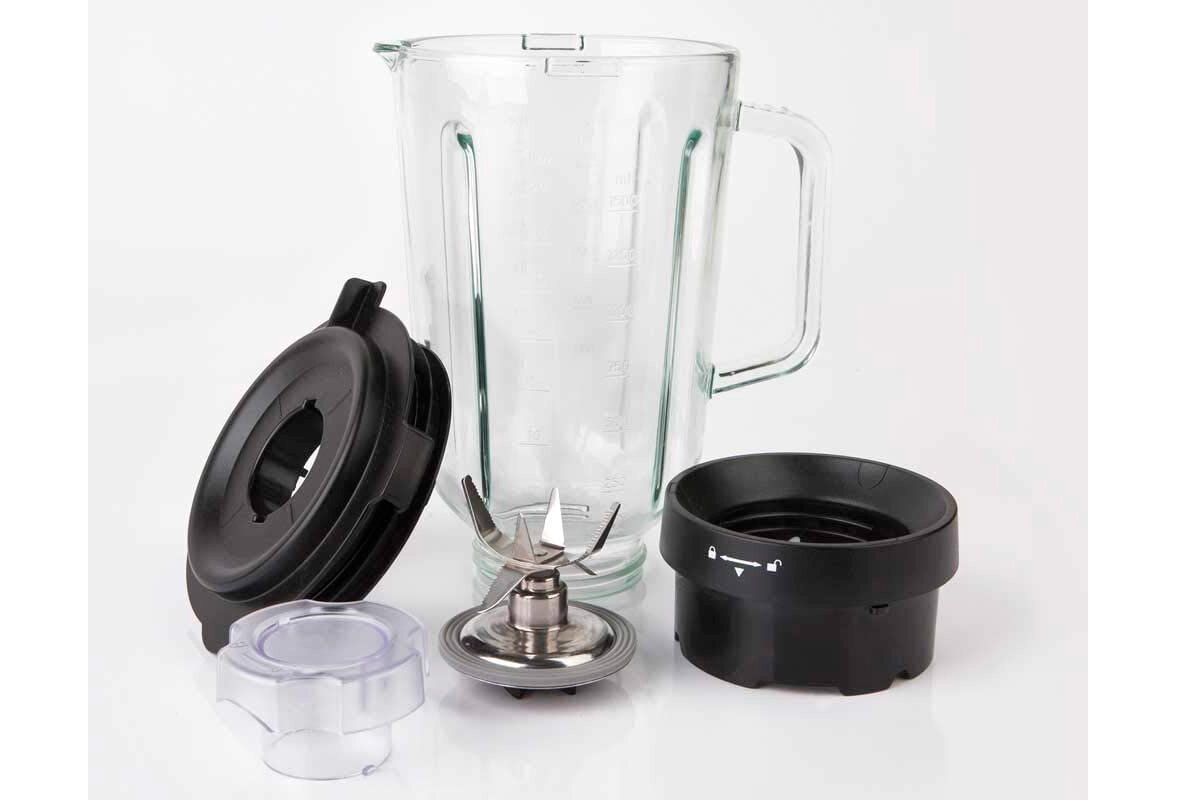 Блендер Black Decker BXJB1200E  стационарный  мощность 1200Вт  нескользящие ножки  серебристый