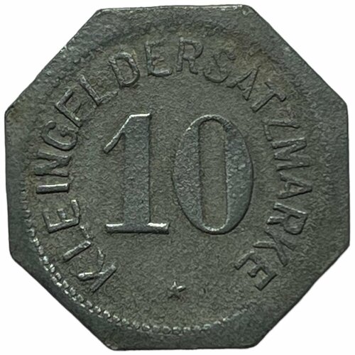 Германия (Германская Империя) Майнц 10 пфеннигов 1917 г. (6) германия германская империя майнц 10 пфеннигов 1917 г 6