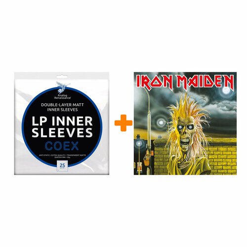 IRON MAIDEN Iron Maiden LP + Конверты внутренние COEX для грампластинок 12