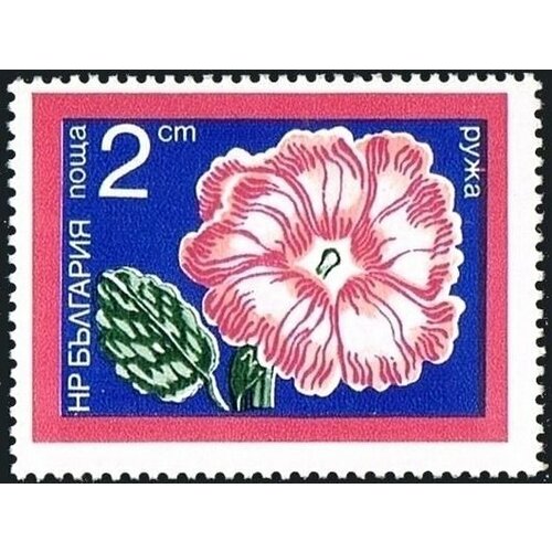 (1974-045) Марка Болгария Алтей Садовые цветы III Θ 1966 095 марка болгария нарцисс садовые цветы iii θ