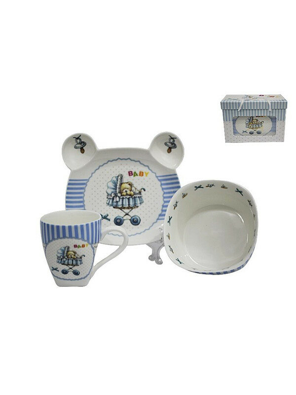 фото Набор детской посуды 3 предмета Lenardi 105-044