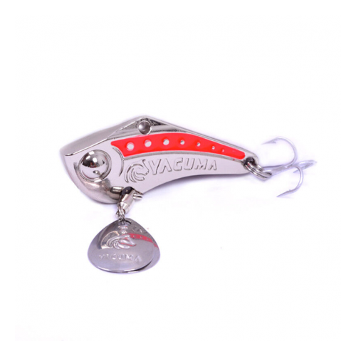 фото Gt-bio, блесна super kingkong, 15г, silver+red