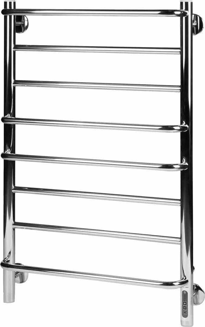фото Полотенцесушитель электрический Вармо Альтаир П8 500x830 мм 135 Вт с терморегулятором лесенка цвет хром