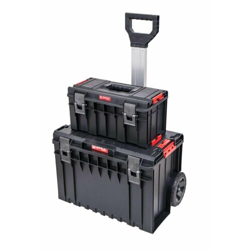 ящик на колесах qbrick system pro cart 10501802 skrwqcartproczapg002 Промо акция набор QBRICK SYSTEM ONE CART + PRO 500 BASIC 600х460х765мм,