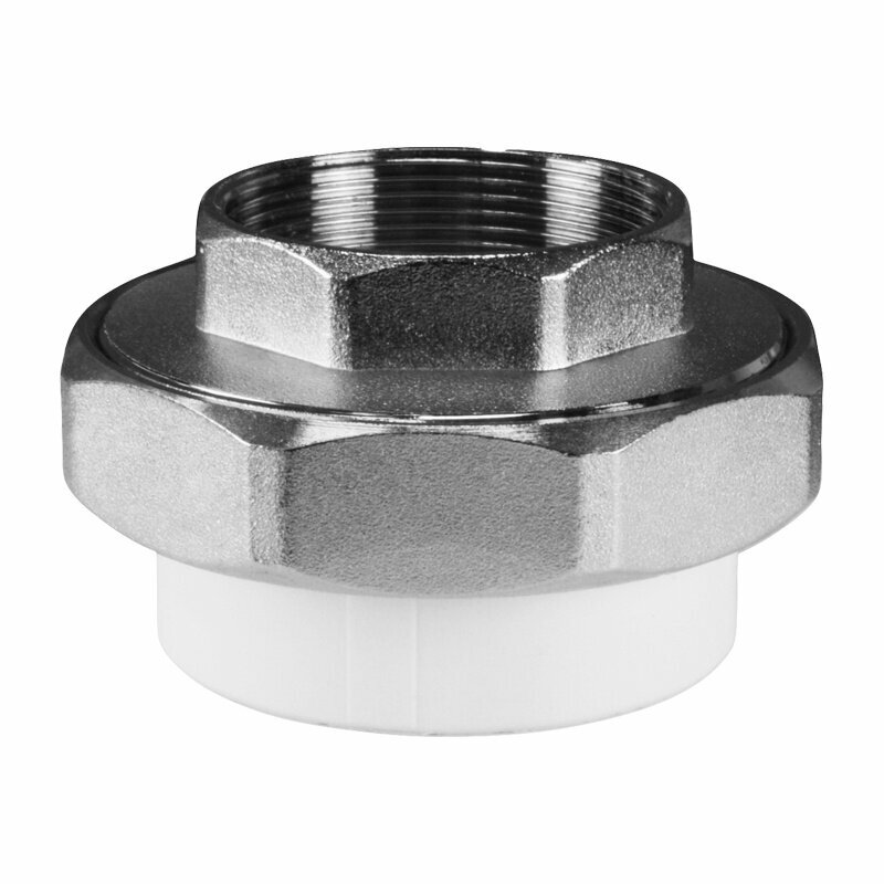 фото Муфта разборная (американка) ВР 20х3/4" полипропилен