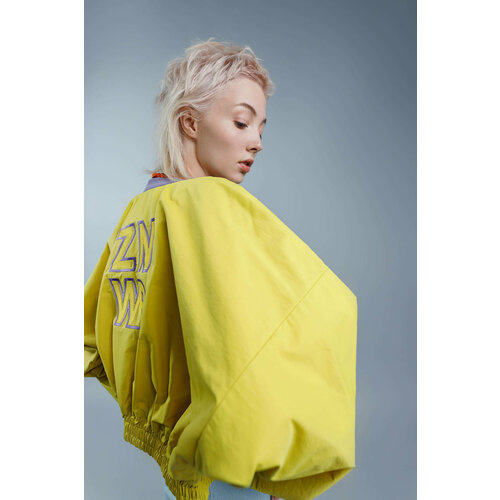 фото Бомбер znwr, размер s, желтый