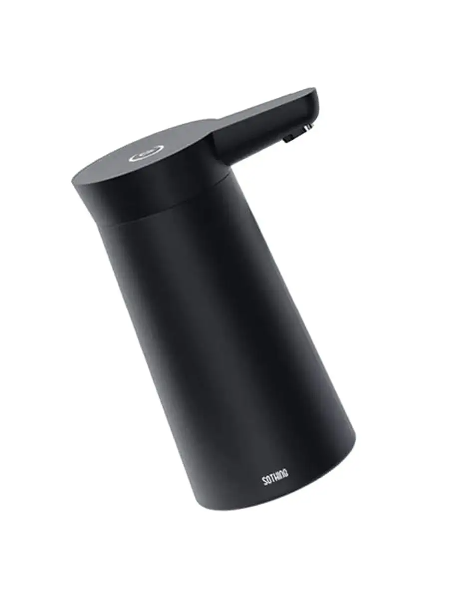 Автоматическая помпа для воды Xiaomi Mijia Sothing Water Pump Wireless, черная - фотография № 5