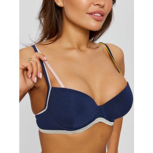 фото Бюстгальтер milavitsa, размер 70с, синий