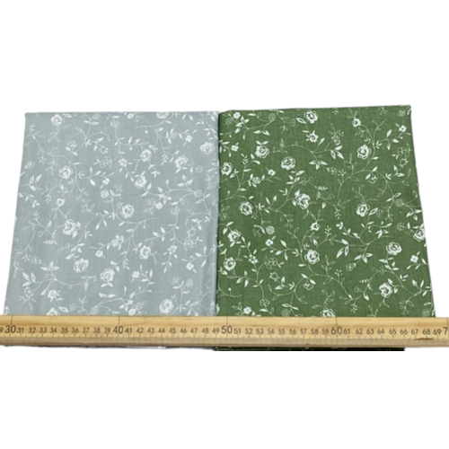 Отрезы ткань для шитья, рукоделия, пэчворка, игрушек, ремонта одежды Роза 2 шт 1 м х 1,5 м