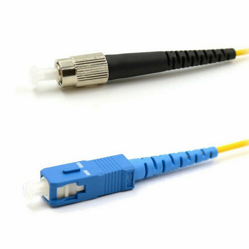 кабель удлинитель otdr fiber test er sc upc fc upc 500 1000 2000 м Патч-корд оптический переходной Rexant 50-2802 (SM), 9/125 (OS2), SC/UPC-FC/UPC, (Simplex), LSZH, 3.0m