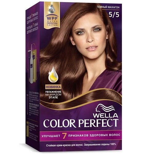 фото КолПрф крем-краска 5/5 Темный махагон, 120 мл