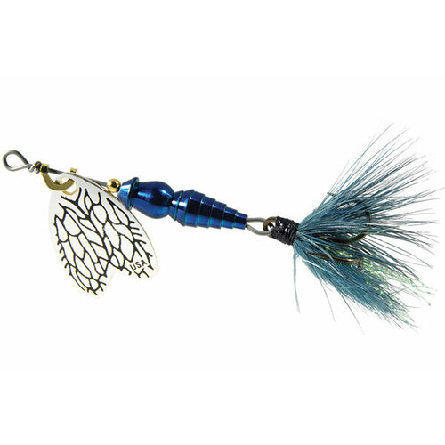 Блесна вращающаяся Mepps BUG, 2, Iron Blue, комплект из 1 штука