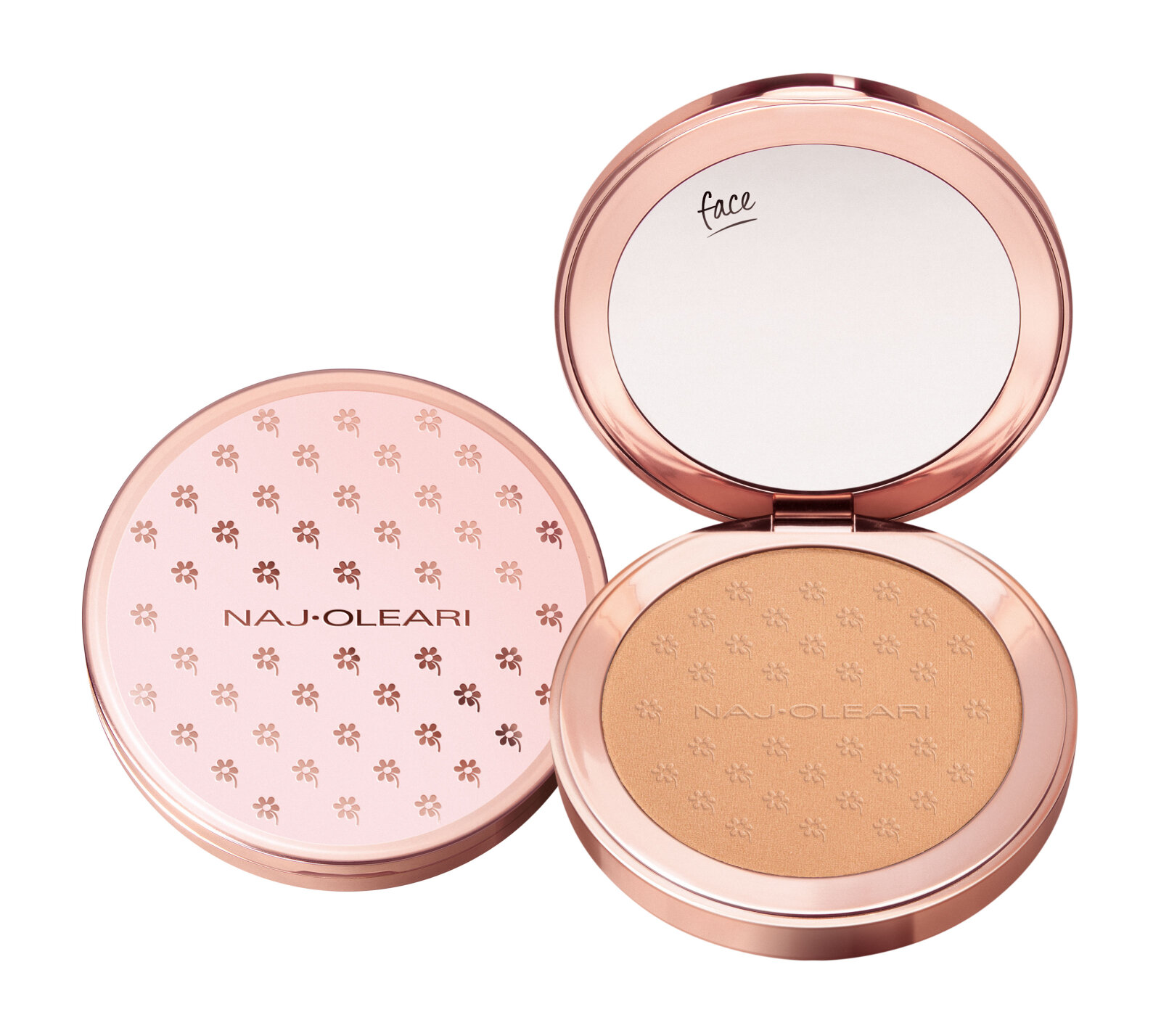 NAJ OLEARI Fancy Sun Bronzer Пудра бронзирующая для лица, 9,5 г, 01